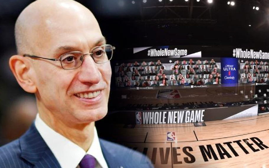 Ấm lòng hành động ý nghĩa từ Chủ tịch Adam Silver đến những "người hùng thầm lặng" của NBA