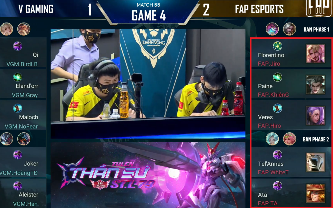 FAP Esports đúng chuẩn "rạp xiếc": Chọn đội hình theo tên tướng ghép thành FAP TV, để rồi thất bại trước VGM