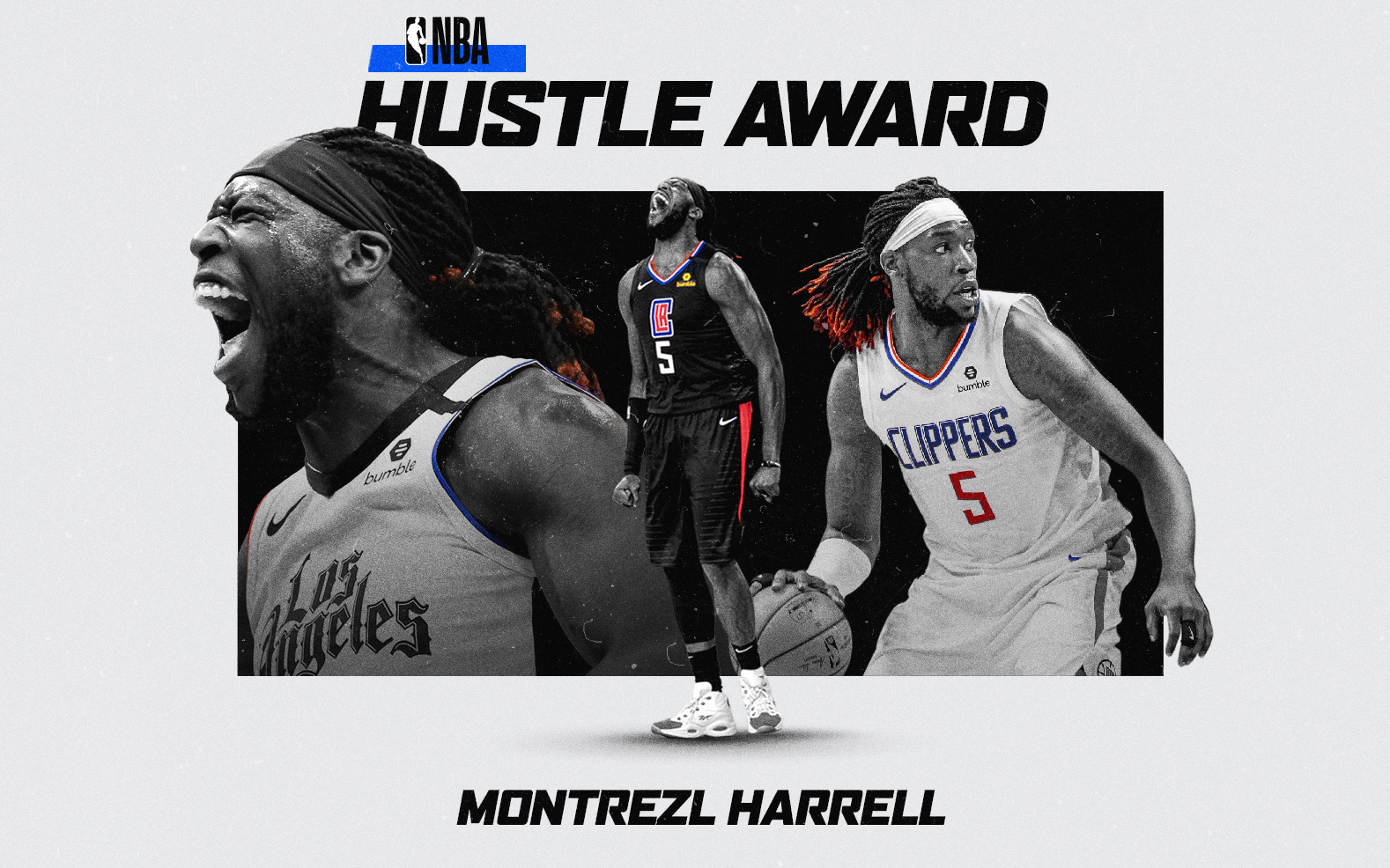 Montrezl Harrell bị fan "troll sấp mặt" vì thắng danh hiệu mà chẳng ai biết tới