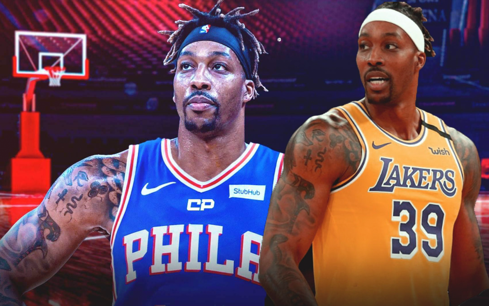 Dwight Howard "quay xe" ngoạn mục, từ bỏ Los Angeles Lakers để cập bến Philadelphia 76ers