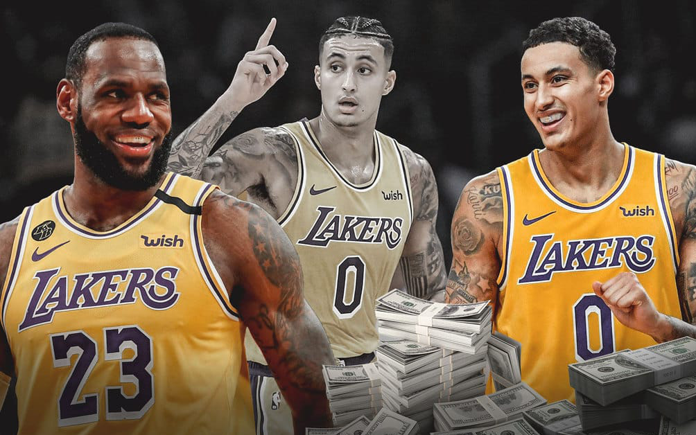 LeBron James mừng rỡ khi Kyle Kuzma được Los Angels Lakers gia hạn hợp đồng