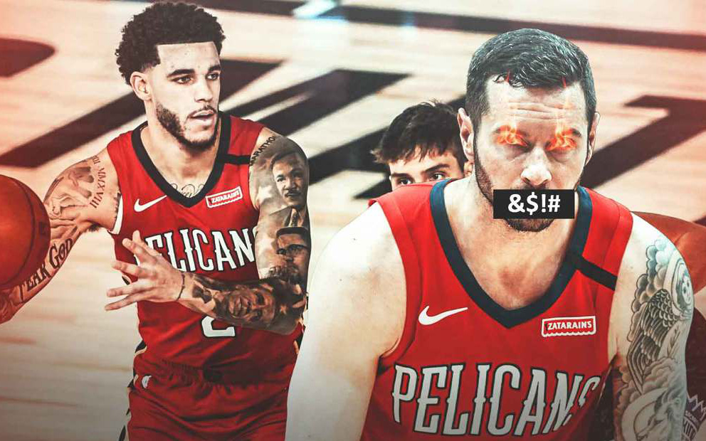 Sao bóng rổ New Orleans Pelicans khó chịu trước sự nhút nhát của cậu cả nhà LaVar Ball