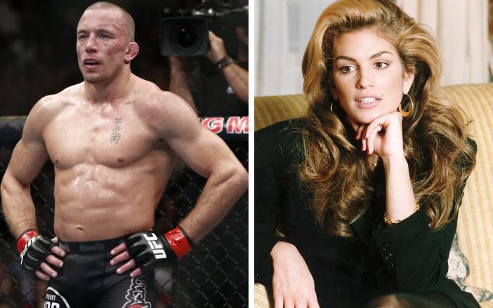 Hé lộ: Huyền thoại George St-Pierre từng suýt thua trên võ đài vì mải ngắm một nữ CĐV