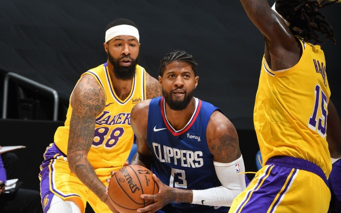 Xóa bỏ hình ảnh "Pandemic P", Paul George phá hỏng màn ăn mừng chức vô địch của Los Angeles Lakers