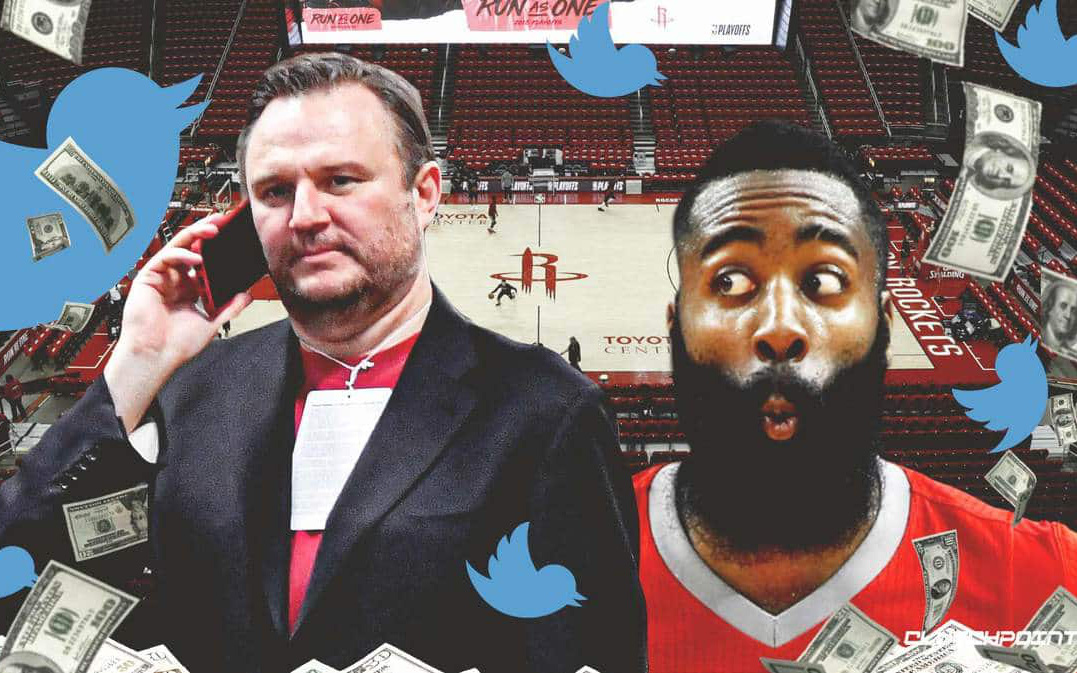 "Sẩy tay" đăng tweet về James Harden, giám đốc Daryl Morey bị phạt 50.000 USD