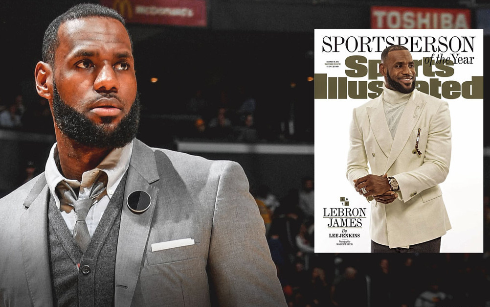 Kỷ lục gia LeBron James nhận giải thưởng vận động viên của năm