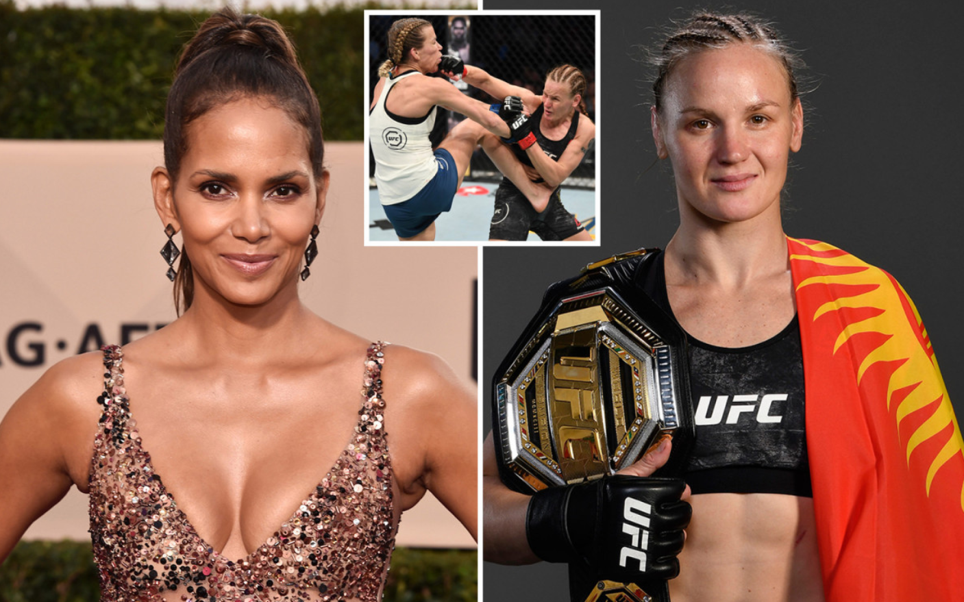 Đóng phim cùng nhà vô địch Valentina Shevchenko, nữ minh tinh Halle Berry bị đá đến gãy xương