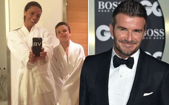 Bà xã có lần hiếm hoi cười tươi rói trên MXH, David Beckham đưa ra lời bình luận nhận về hàng chục nghìn lượt thả tim của dân mạng