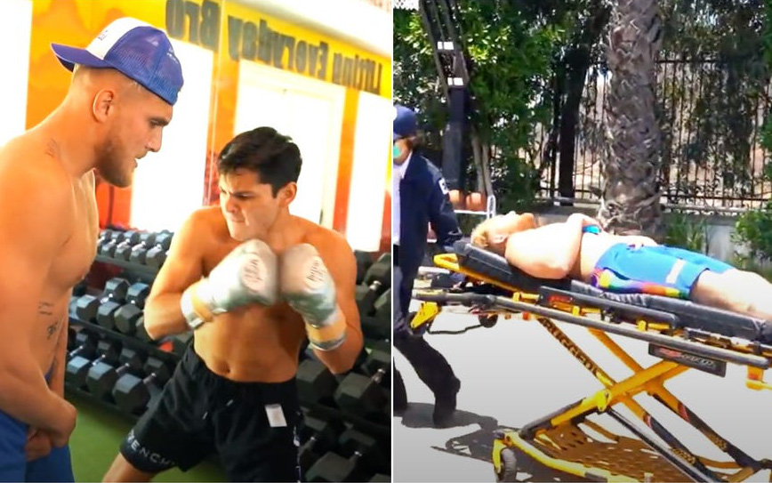 Youtuber nổi tiếng đi cấp cứu sau khi để nhà vô địch boxing đấm vào bụng, lời thừa nhận trên xe cứu thương sau đó khiến tất cả phải ngã ngửa