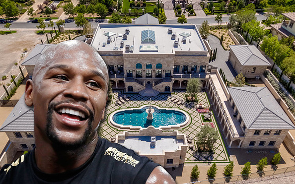 Floyd Mayweather khiến các fan trầm trồ với màn khoe dinh thự trị giá 550 tỷ: Siêu xe chất đầy garage, tủ đồ hiệu to bằng cả cái nhà