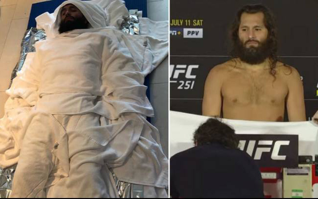 Jorge Masvidal hóa "xác ướp" để cắt cân trước thềm trận đại chiến cùng Kamaru Usman