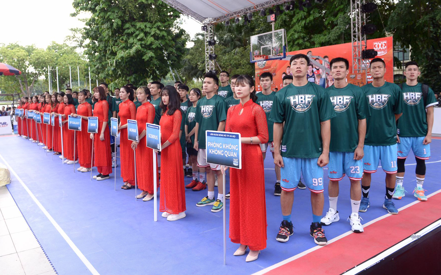 Khai mạc giải bóng rổ HBF 3x3 2020, sân chơi phong trào với quy mô lớn đầu tiên chính thức đến với NHM Hà Nội