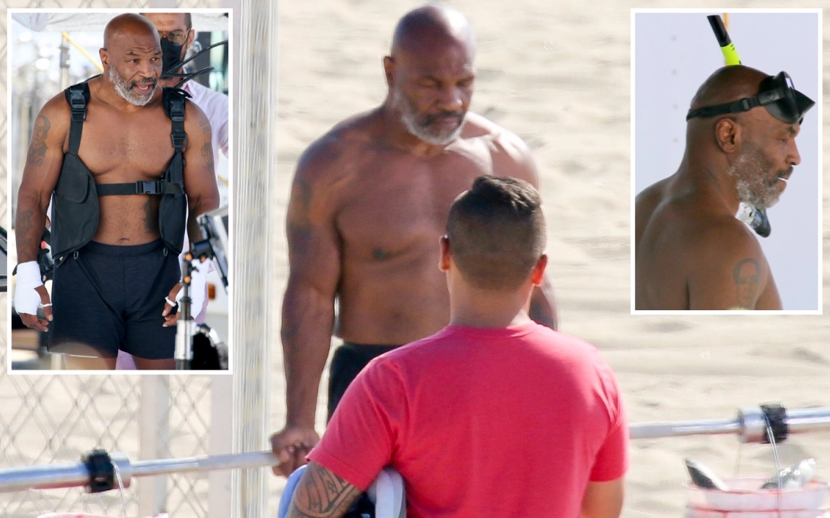 Mike Tyson gây chú ý với cơ bắp cuồn cuộn trong lần xuất hiện mới nhất