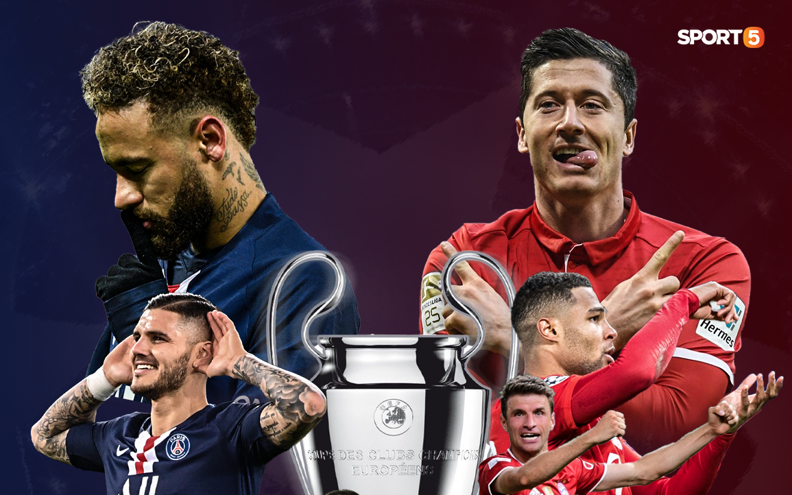 Infographic chung kết Champions League: Bayern Munich và PSG - Đại tiệc bóng đá tấn công