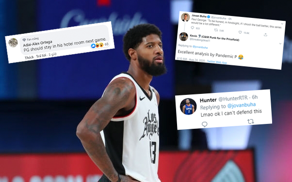 Paul George đón nhận "mưa gạch đá" từ MXH sau màn trình diễn gây thất vọng ở game 4 trước Dallas Mavericks