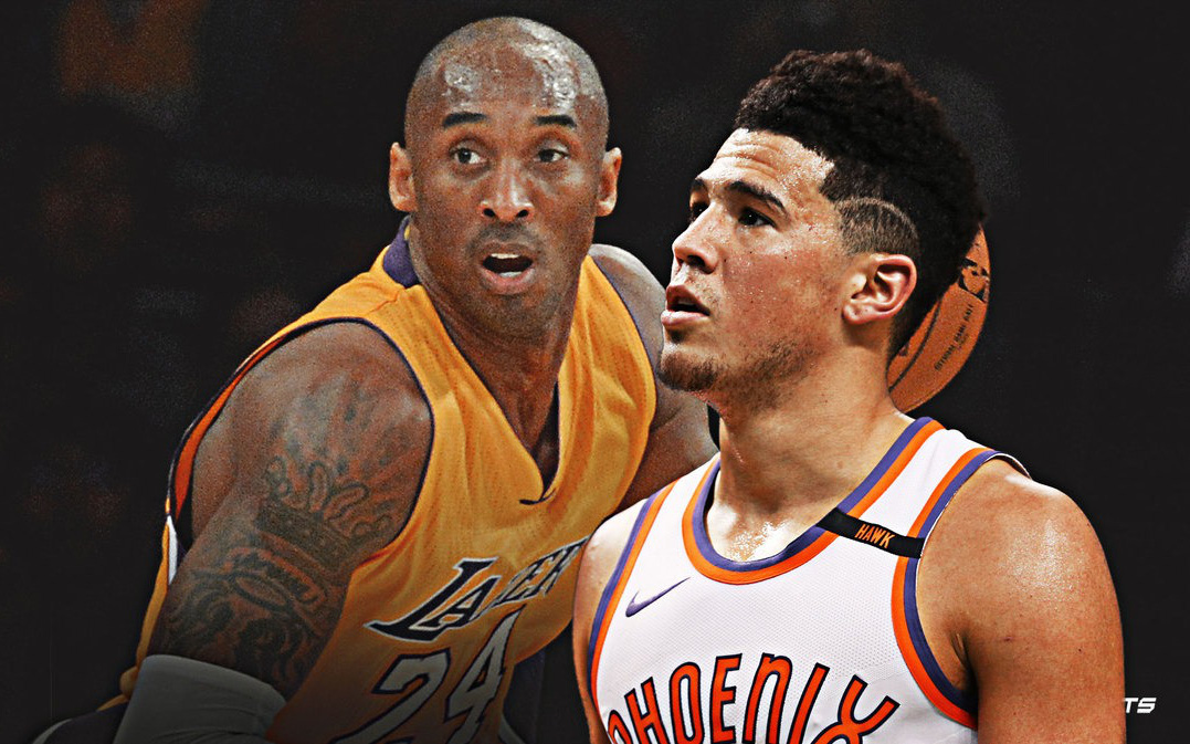 Nhờ lời chỉ dạy của Kobe Bryant, ngôi sao Devin Booker tỏa sáng trong chuỗi trận toàn thắng của Phoenix Suns