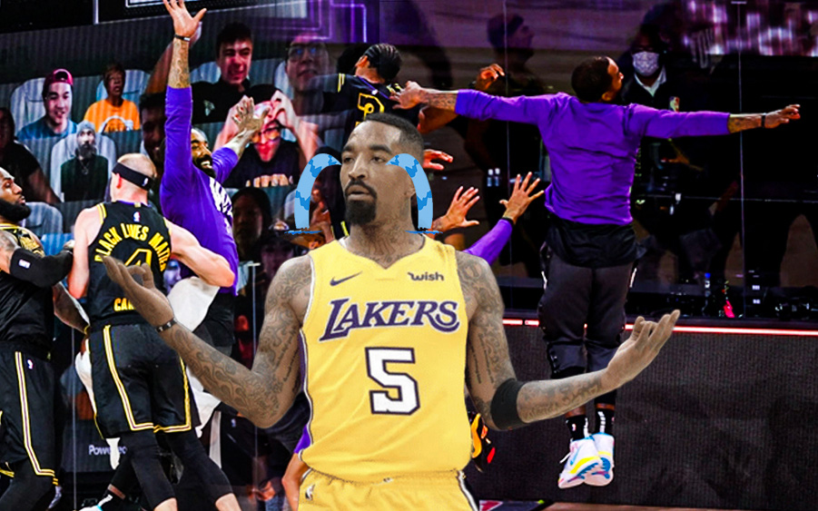 Xem ngay những khoảnh khắc muốn "độn thổ" của JR Smith trong game 2 chung kết miền Tây NBA 2020