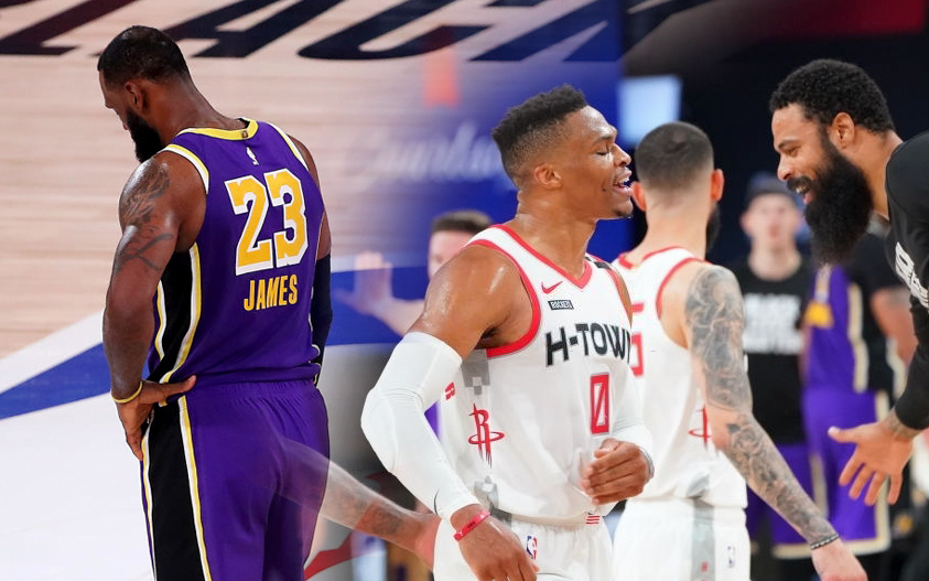 Thi đấu thảm họa ở hiệp 4, Los Angeles Lakers nhận trái đắng với thất bại cách biệt trước Houston Rockets