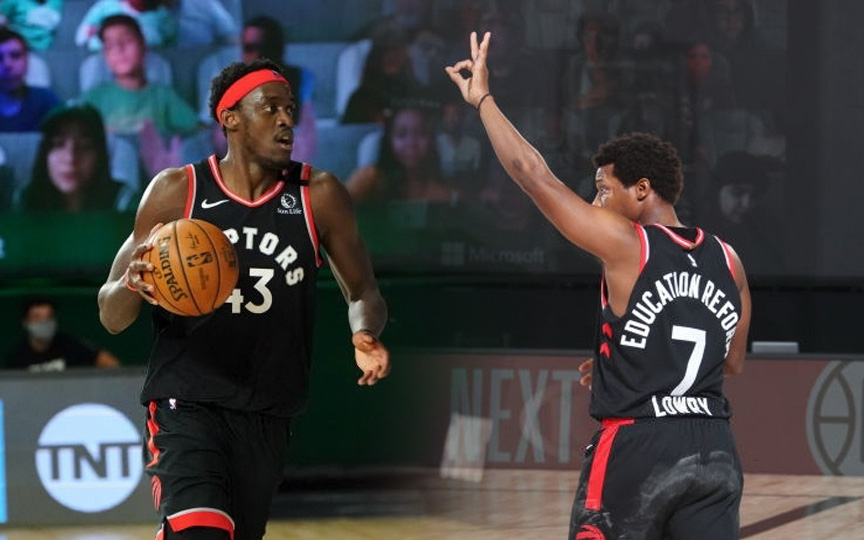 "Song sát" Kyle Lowry cùng Pascal Siakam toả sáng, Toronto Raptors cân bằng tỉ số loạt Playoffs cùng Boston Celtics