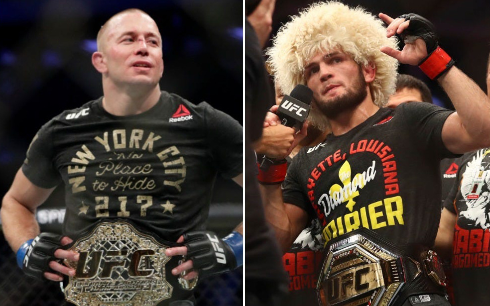 Huyền thoại Georges St-Pierre thừa nhận "vô cùng hào hứng" về trận đấu với Khabib