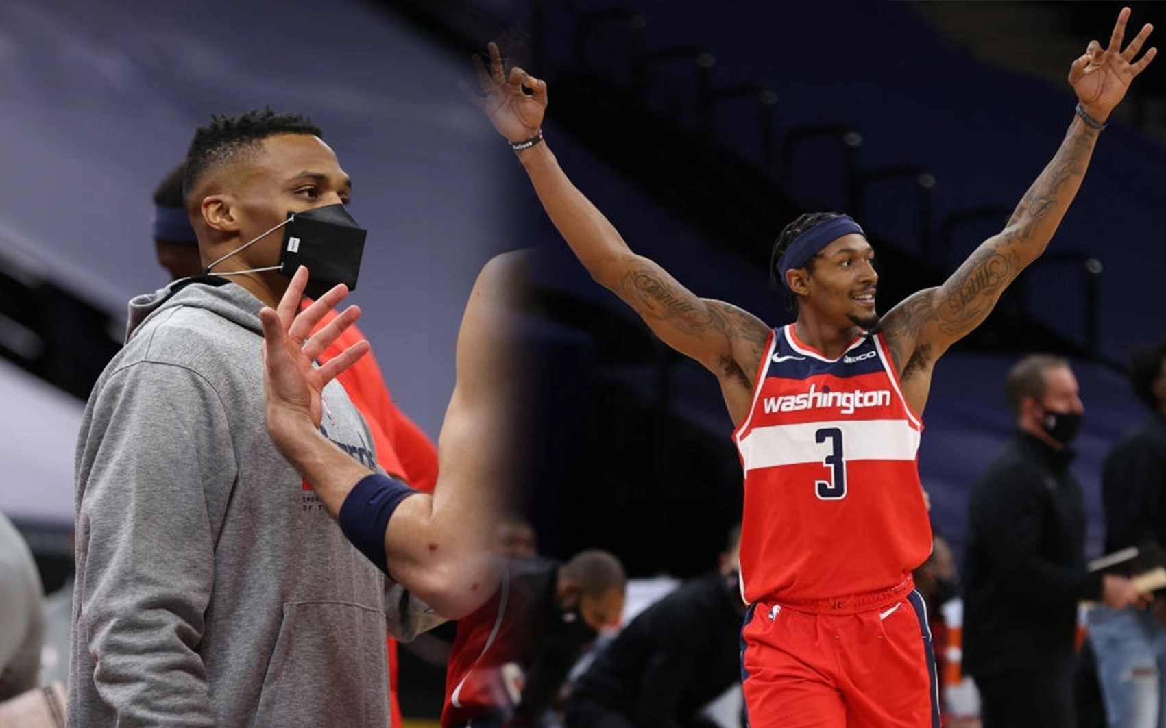 Thiếu vắng Russell Westbrook, Washington Wizards có trận thắng đầu tiên ở mùa giải 2020/21