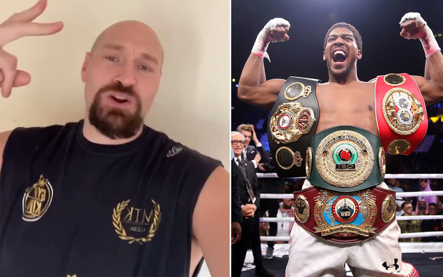 Tyson Fury cam kết sẽ hạ đo ván Anthony Joshua trong trận siêu đại chiến tại hạng nặng