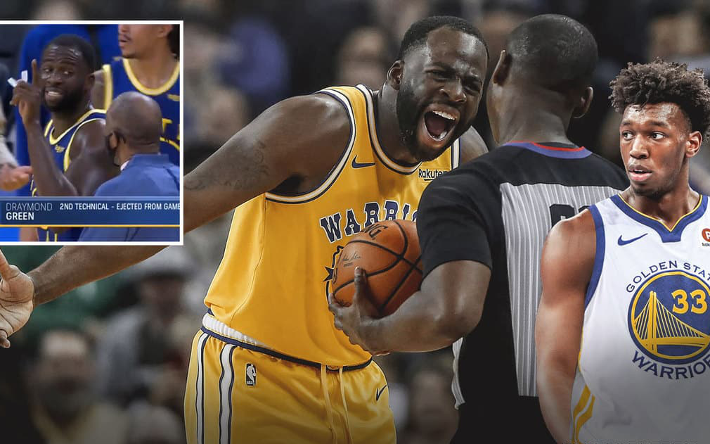 Góc ngược đời: Draymond Green bị truất quyền thi đấu vì lớn tiếng mắng... đồng đội 