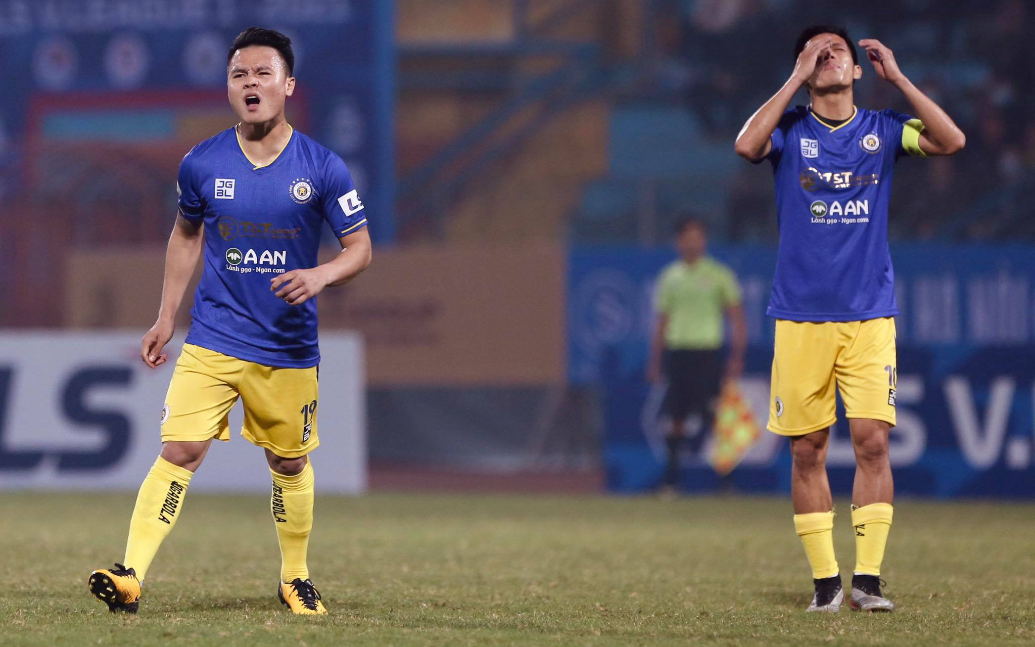 Thi đấu thất vọng, CLB Hà Nội thua ngược 1-2 Bình Dương ngay trên sân nhà Hàng Đẫy