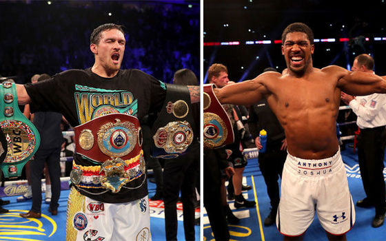 Oleksandr Usyk được đề nghị "nhường" Anthony Joshua cho Tyson Fury trước