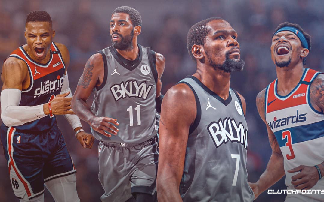 Kevin Durant, Kyrie Irving hụt game-winner, Russell Westbrook có chiến thắng đầu tiên trong màu áo Wizards