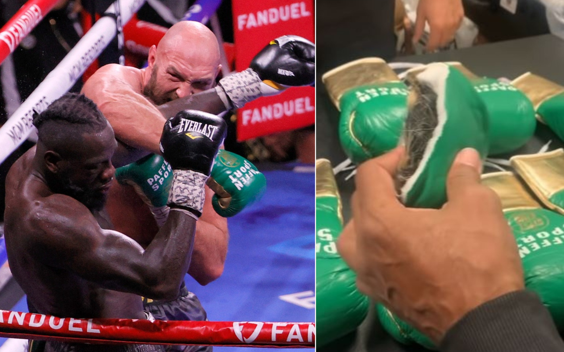 Tiết lộ: Deontay Wilder bắt Tyson Fury phải cắt găng để kiểm tra trước thềm trận đại chiến