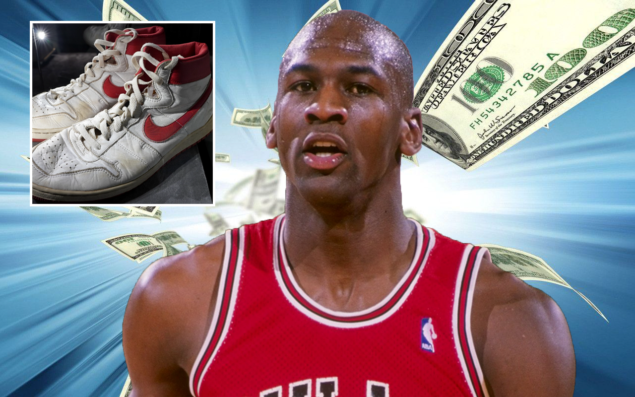 Đôi giày huyền thoại của Michael Jordan đạt kỷ lục với mức giá bán 1,47 triệu USD