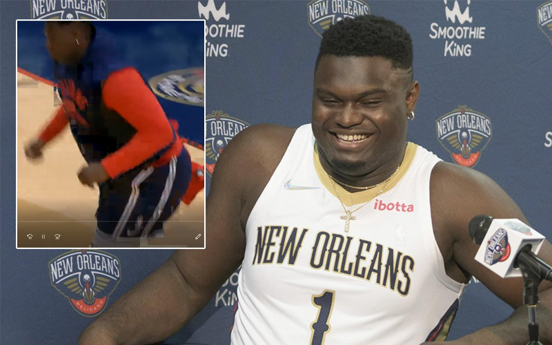 Zion Williamson lần đầu trở lại sau chấn thương với thể hình đáng báo động