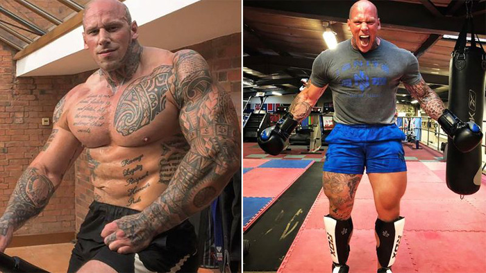 "Hulk Iran" khoe khả năng đấm thủng tường, bẻ cong kim loại trước thềm trận gặp "Người đáng sợ nhất hành tinh" - Ảnh 4.