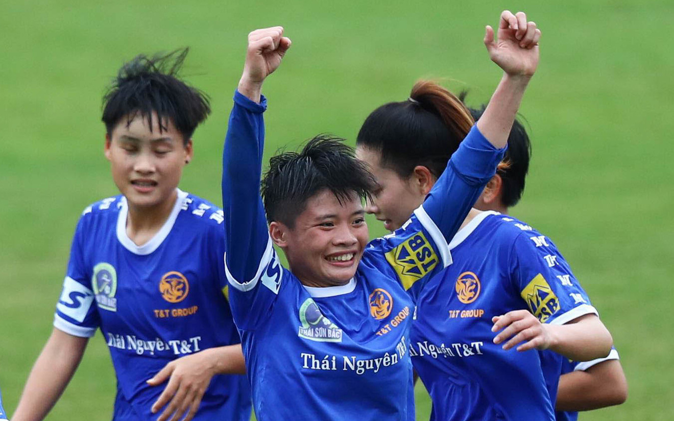 Bóng đá nữ Thái Nguyên T&T gây sốc trước ứng cử viên vô địch tại giải quốc gia