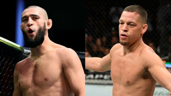 Chủ tịch Dana White muốn lên kèo giữa Khamzat Chimaev vs Nate Diaz: 100% - Ảnh 1.