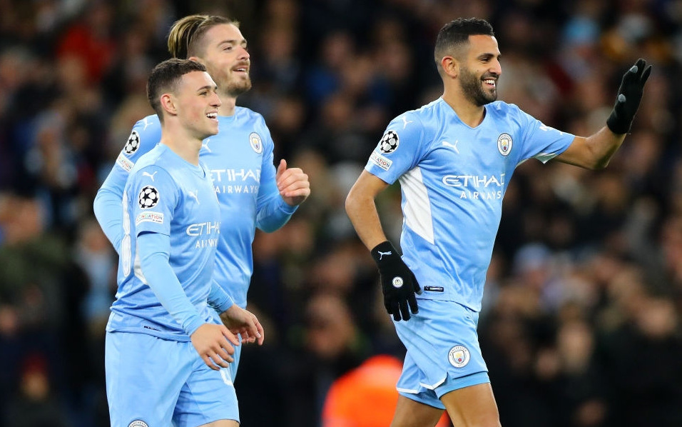 Sau thất bại cay đắng, Man City trút giận để tiến gần tấm vé dự vòng knock-out Champions League