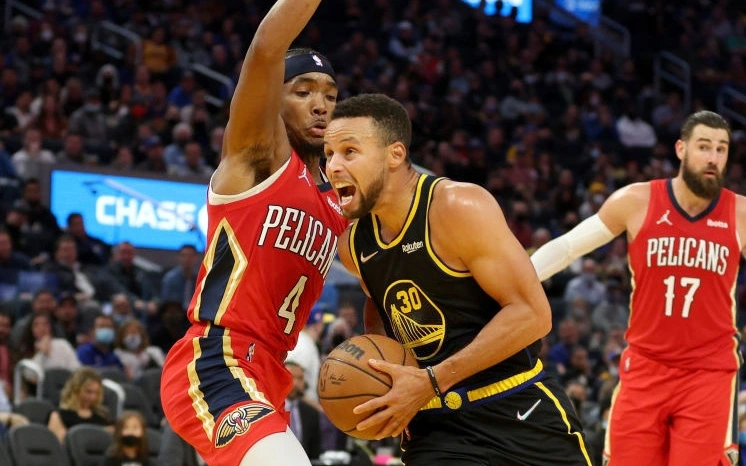 Golden State Warriors hủy diệt New Orleans Pelicans với cách biệt 41 điểm, gửi lời thách thức đến toàn bộ NBA