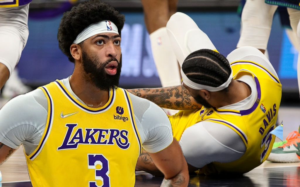 Anthony Davis vui mừng vì thoát chấn thương nặng, nhưng Los Angeles Lakers không tránh được nỗi lo