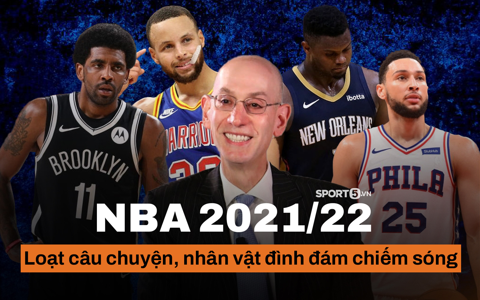 Những câu chuyện, nhân vật được quan tâm nhất sau nửa đầu mùa giải NBA 2021/22