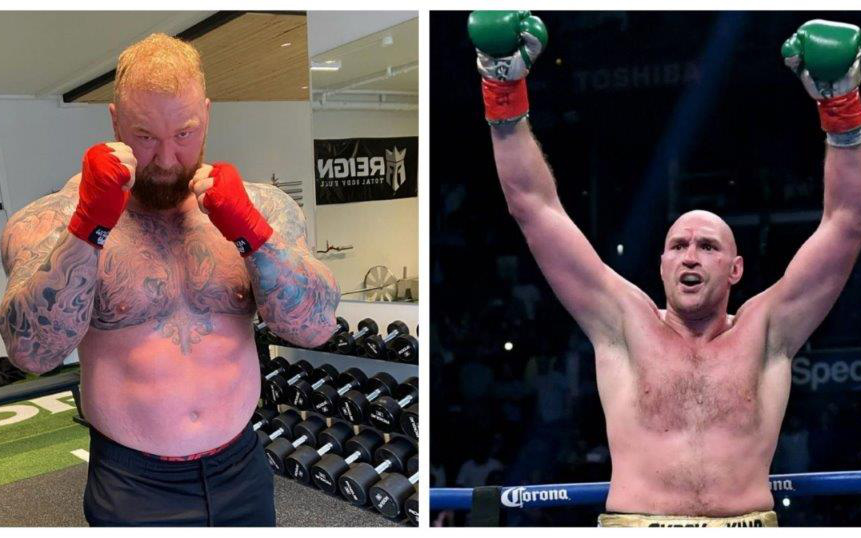 Người khỏe nhất thế giới muốn so găng với Tyson Fury 