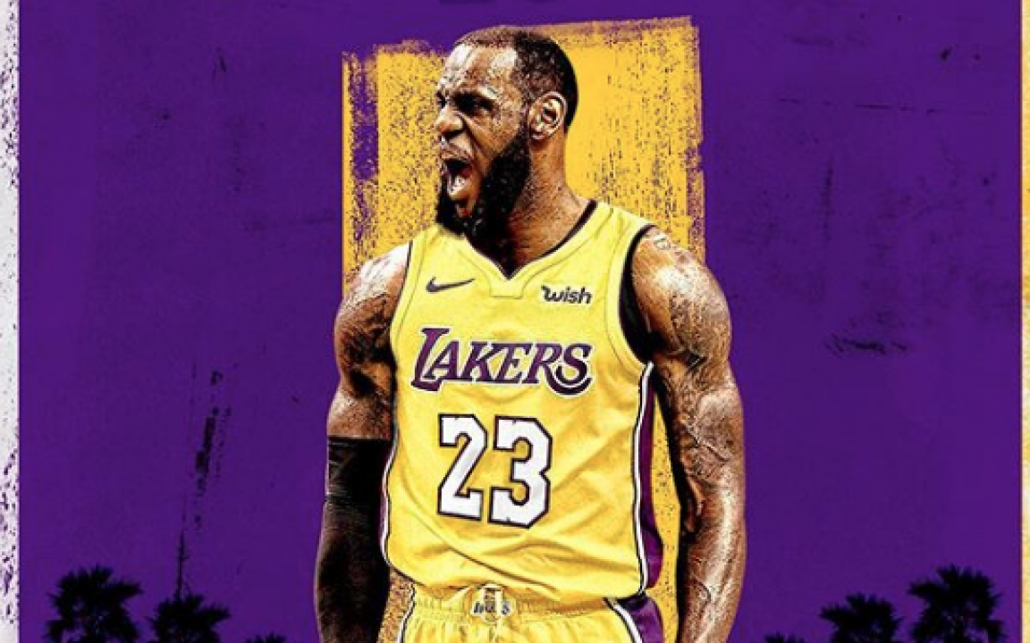 LeBron James cùng Los Angeles Lakers khẳng định vị thế “ông hoàng” bán áo đấu