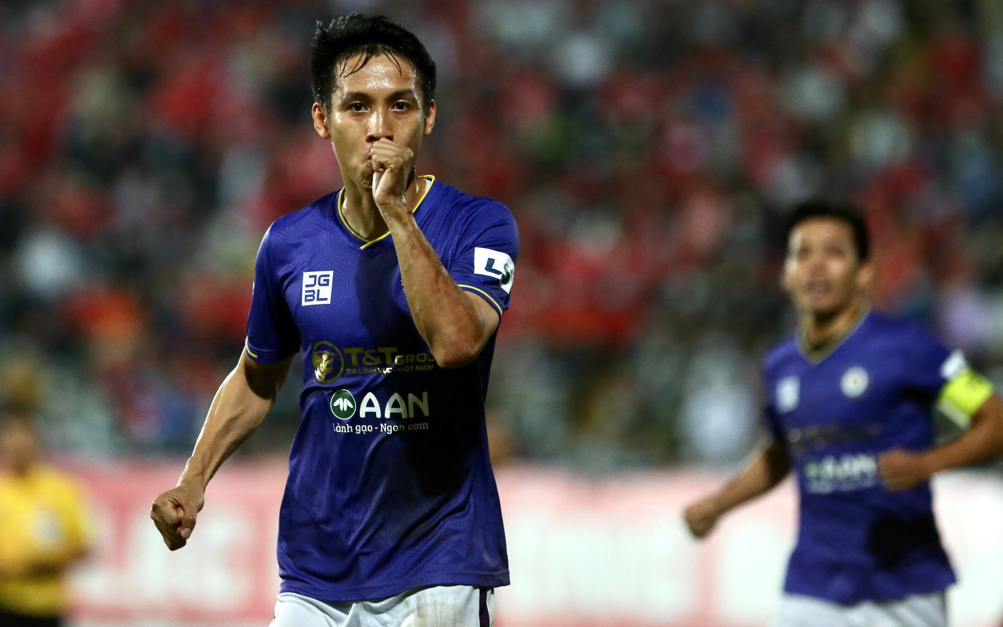 Đánh bại Hải Phòng 2-0 ngay tại Lạch Tray, Hà Nội FC có những điểm số đầu tiên tại V.League 2021