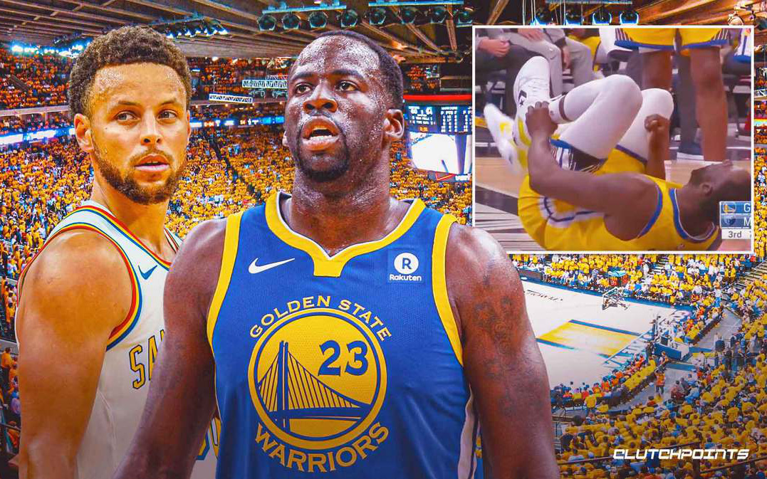 Con ma chấn thương tiếp tục đeo bám Golden State Warriors: Draymond Green gặp vấn đề ở cổ chân