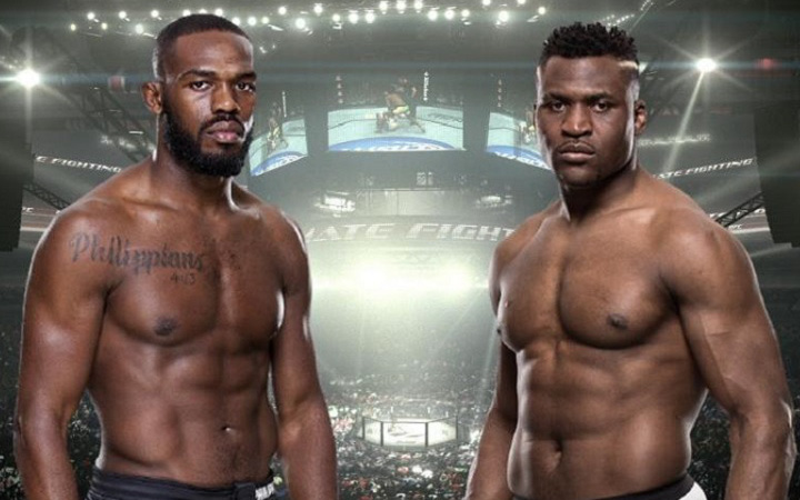 Jon Jones nói gì khi chứng kiến chiến thắng ấn tượng của Francis Ngannou trước Stipe Miocic?