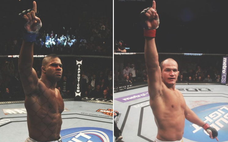 UFC chia tay hai cựu binh hạng nặng Junior Dos Santos và Alistair Overeem