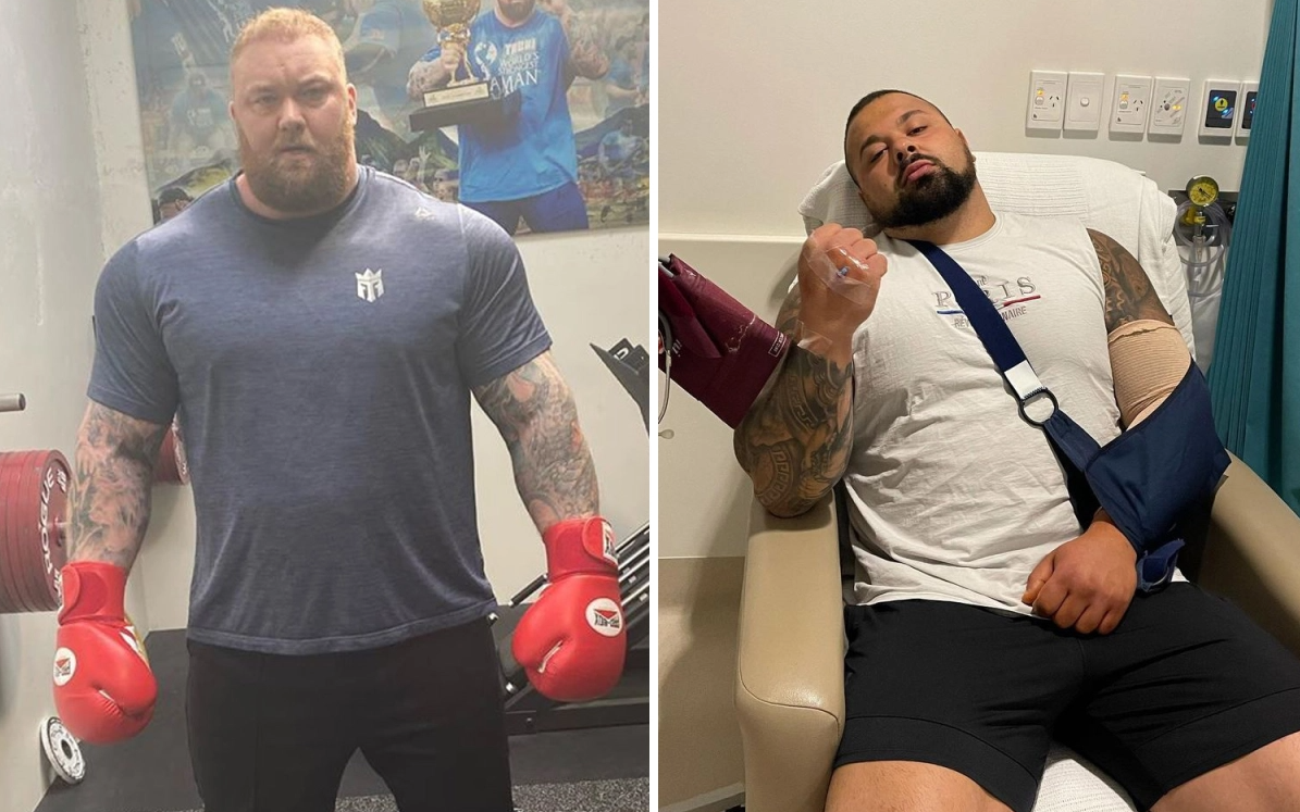 &quot;Người khổng lồ&quot; Thor Bjornsson bể kèo với lực sĩ khỏe nhất nước Úc