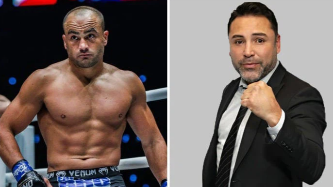 Eddie Alvarez và huyền thoại Oscar De La Hoya