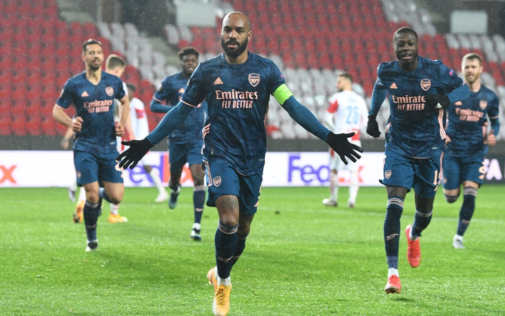 Vùi dập Slavia Praha 4 bàn không gỡ, Arsenal tiến vào bán kết Europa League