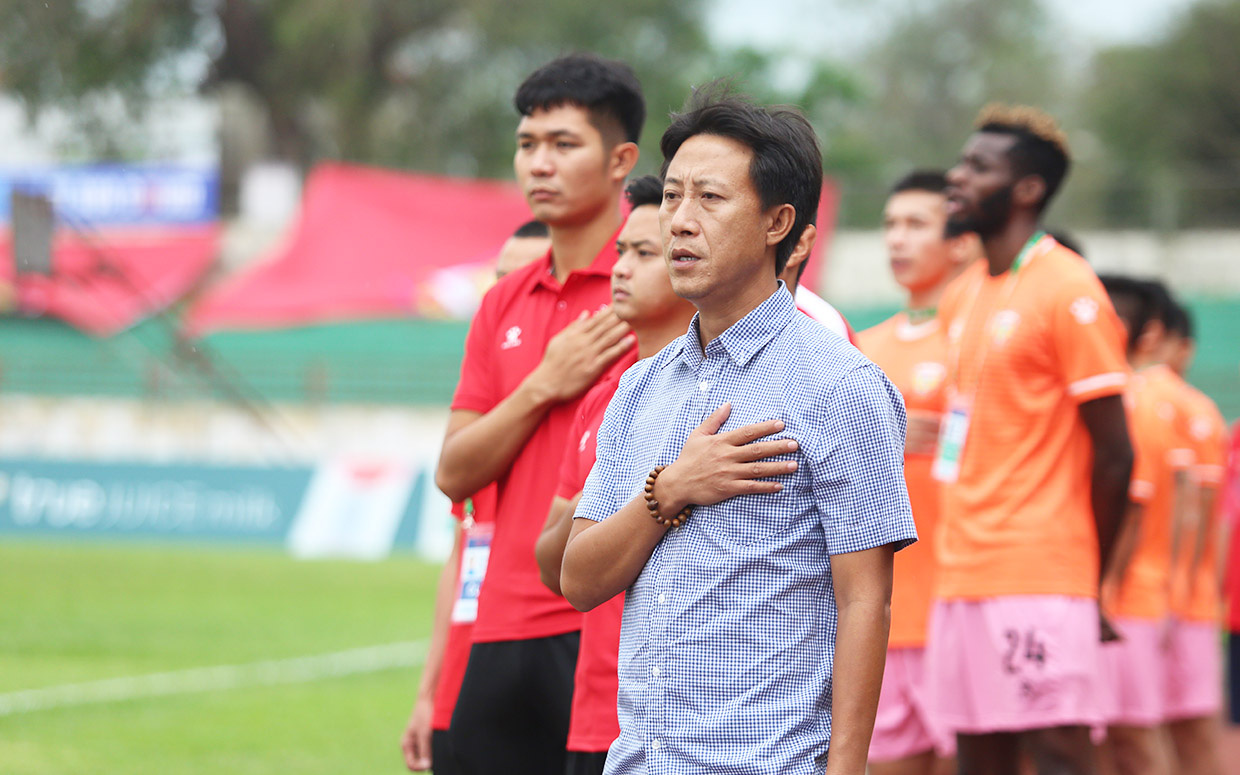 HLV Nguyễn Thành Công: "Chiến thắng này giúp các cầu thủ giải tỏa tâm lý"
